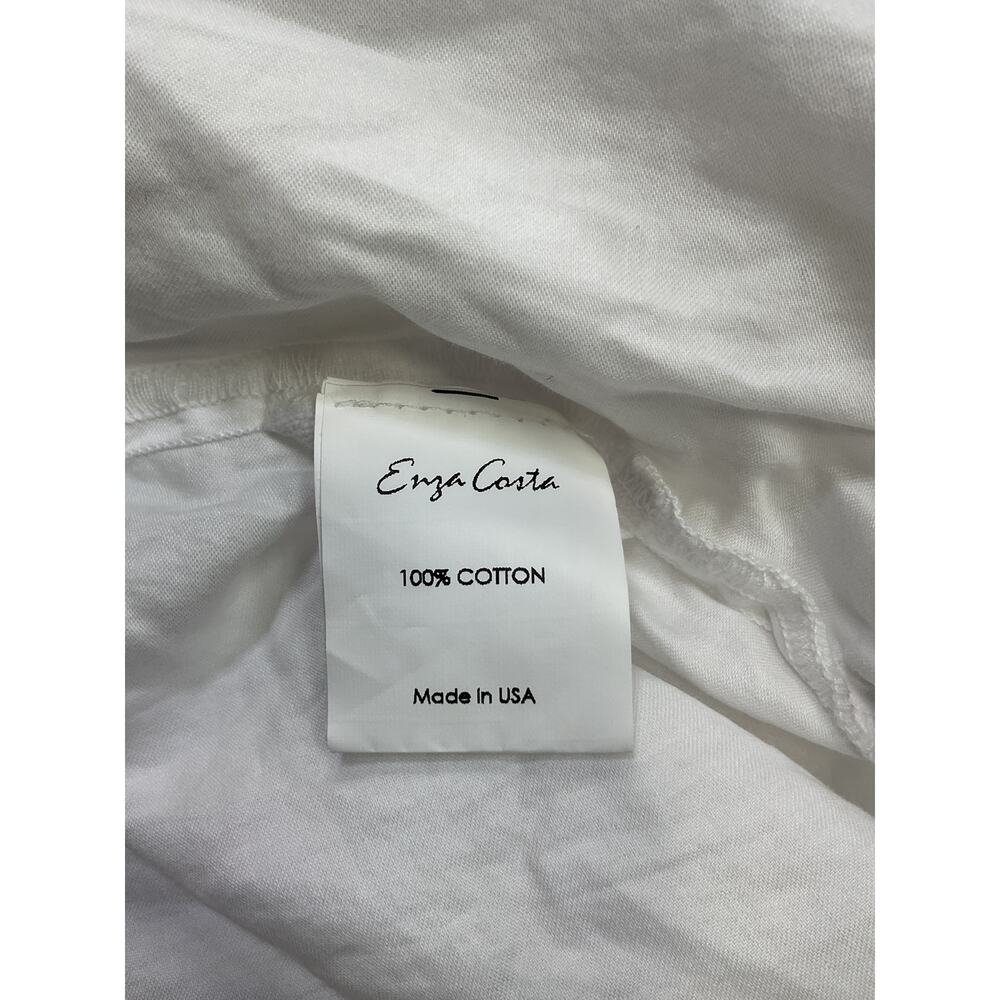 Enza Costa Tiered White Maxi Skirt Size 0 / XS - Picture 5 of 5